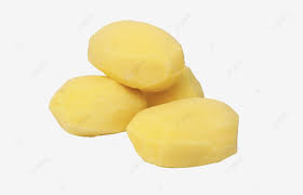 pomme de terre jeune pelees